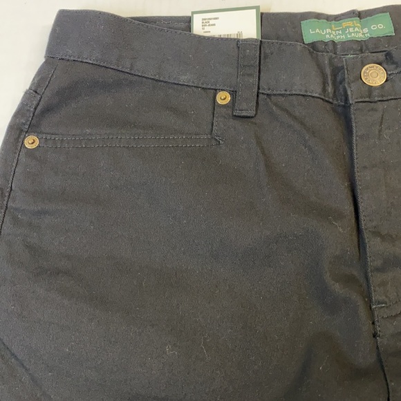 Ralph Lauren Jeans Company Black Cropped Pant Size 12 - Picture 2 of 8